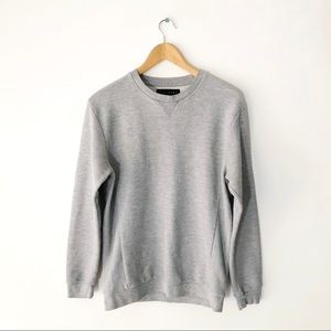 Zara Grey Crewneck Sweater